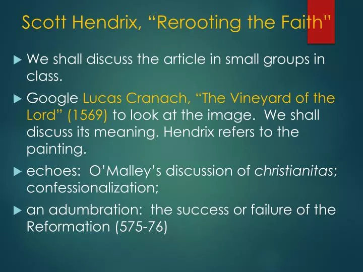 scott hendrix rerooting the faith