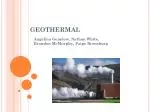 GEOTHERMAL - slide 1