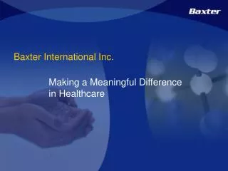 Baxter International Inc.