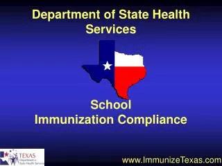 School Immunization Compliance