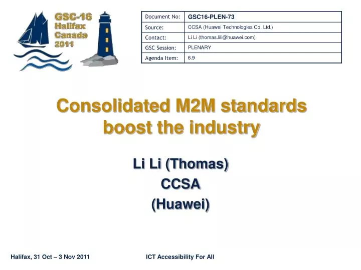 consolidated m2m standards boost the industry
