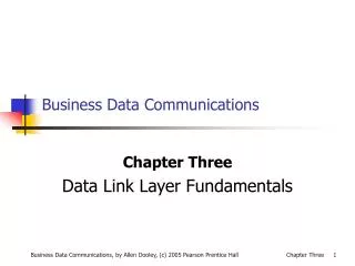 Business Data Communications