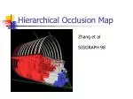 Hierarchical Occlusion Map - slide 1