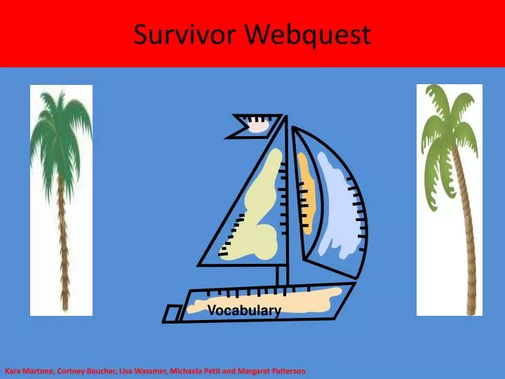 survivor webquest