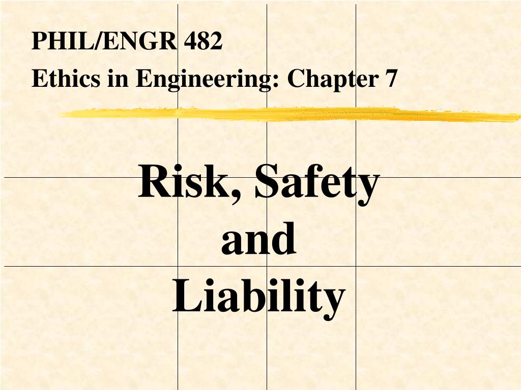 PPT - Risk, Safety and Liability PowerPoint Presentation, free download ...