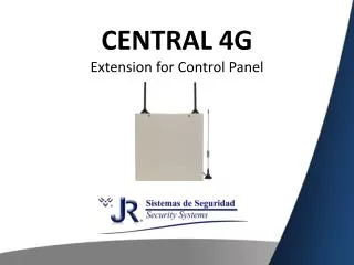 CENTRAL 4G Extension for Control Panel