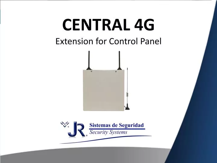 central 4g extension for control panel