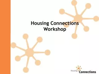 Housing Connections Workshop