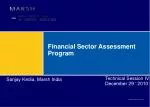 Financial Sector Assessment Program - slide 1