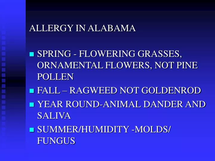 allergy in alabama