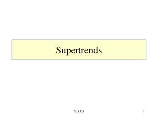 Supertrends