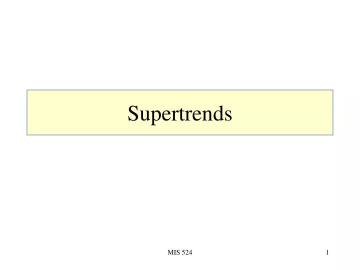 supertrends