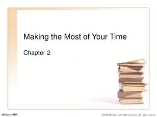 Making the Most of Your Time