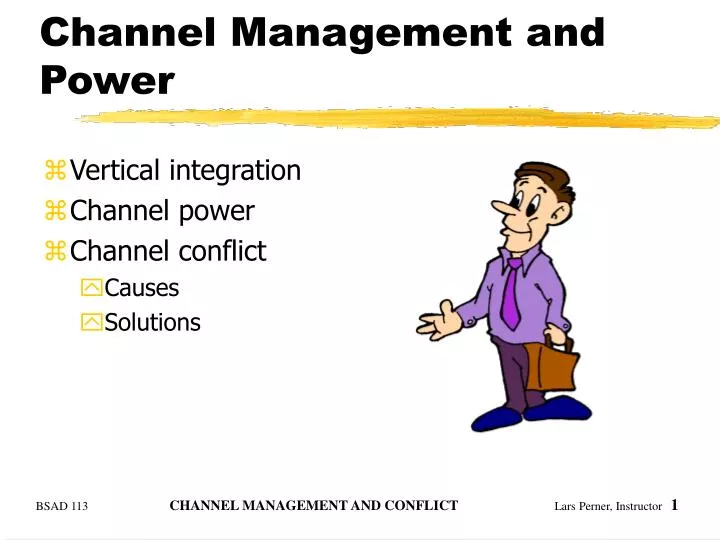 channel management and power