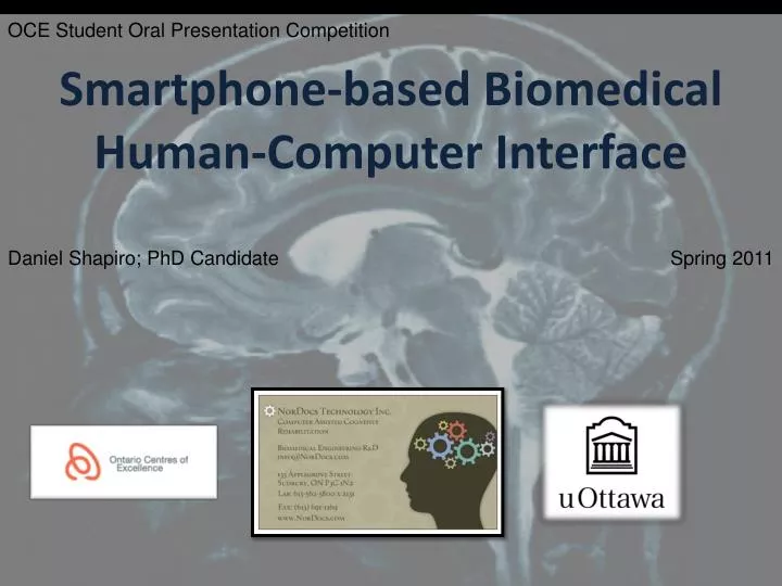 smartphone based biomedical human computer interface