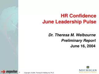 HR Confidence June Leadership Pulse