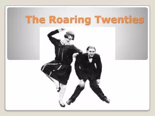 the roaring twenties