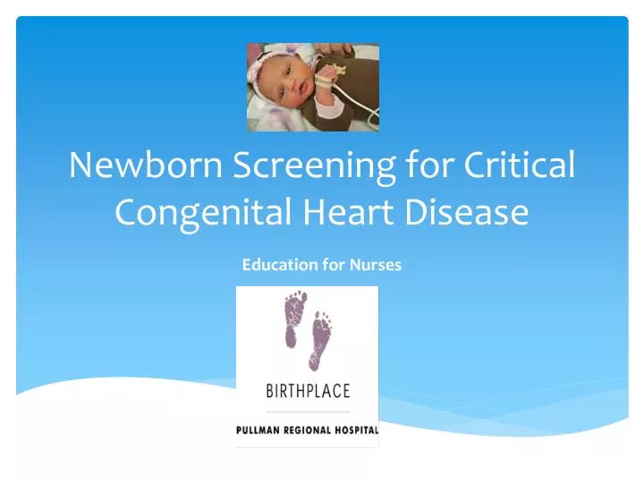 newborn screening for critical congenital heart disease