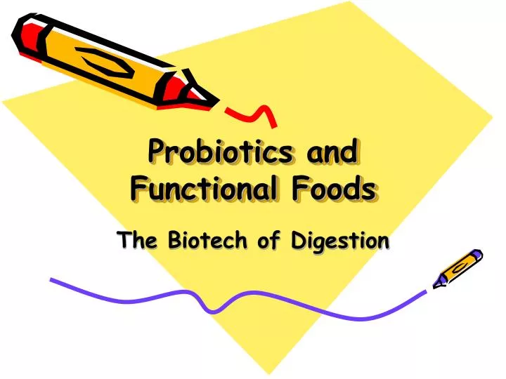 probiotics and functional foods