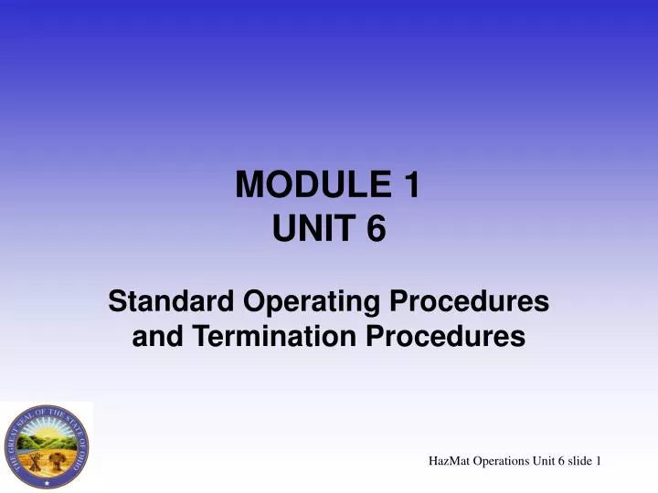 module 1 unit 6
