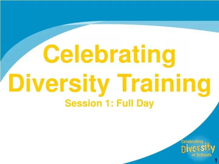 celebrating diversity training session 1 full day