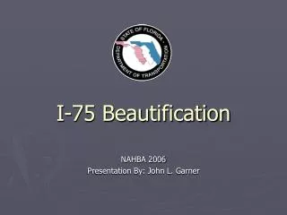 I-75 Beautification