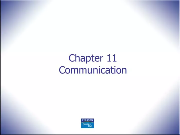 chapter 11 communication