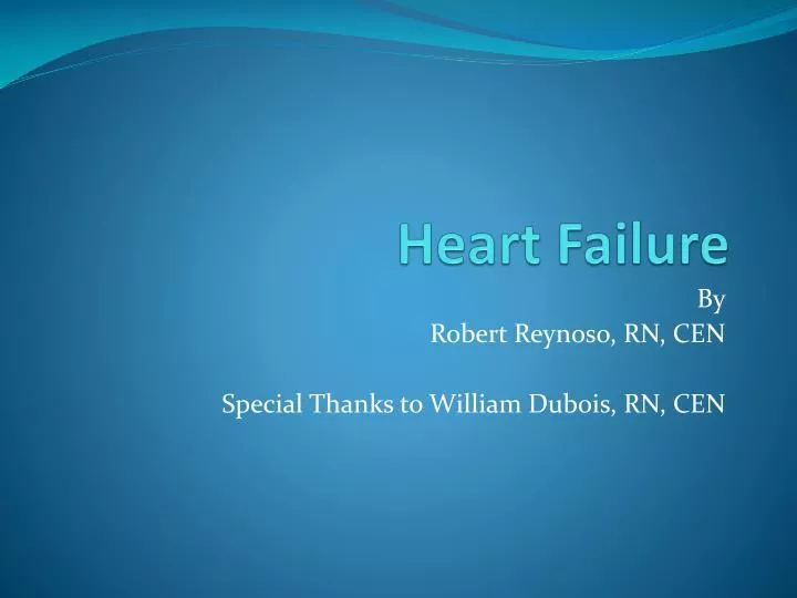 PPT - Heart Failure PowerPoint Presentation, Free Download - ID:1752509