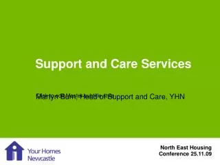 Support and Care Services