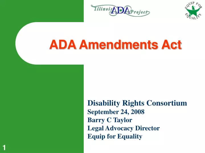 ada amendments act