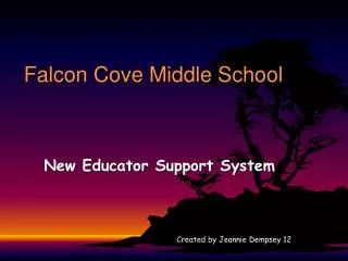 Falcon Cove Middle School