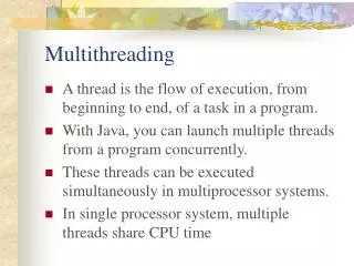 multithreading
