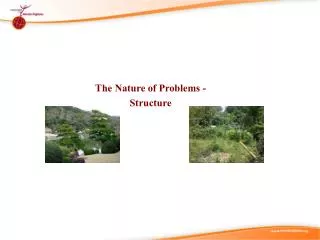 The Nature of Problems - Structure