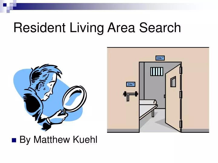 resident living area search