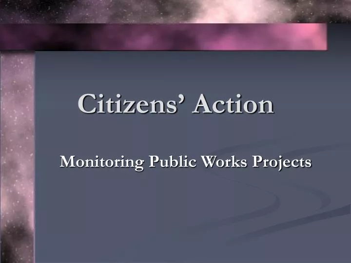 citizens action
