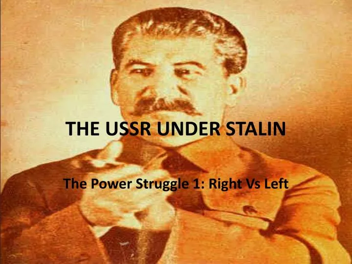 the ussr under stalin