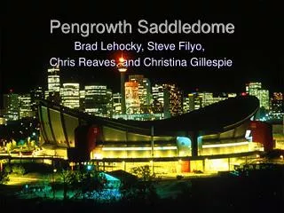 Pengrowth Saddledome