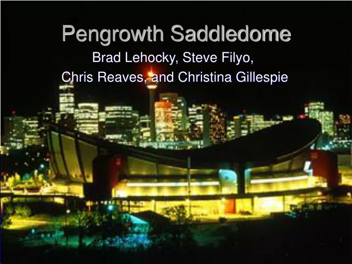 pengrowth saddledome