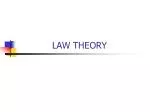 LAW THEORY