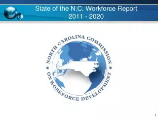 State of the N.C. Workforce Report 2011 - 2020