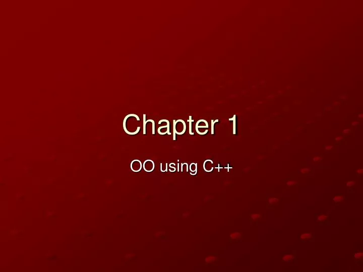 chapter 1