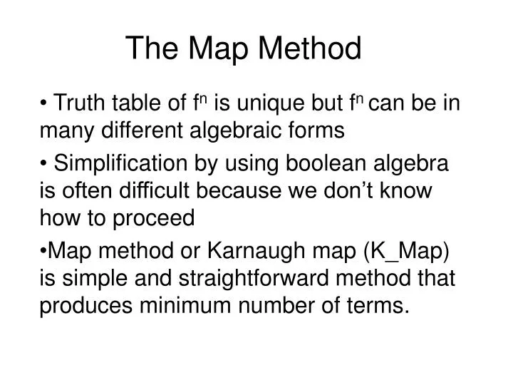 the map method