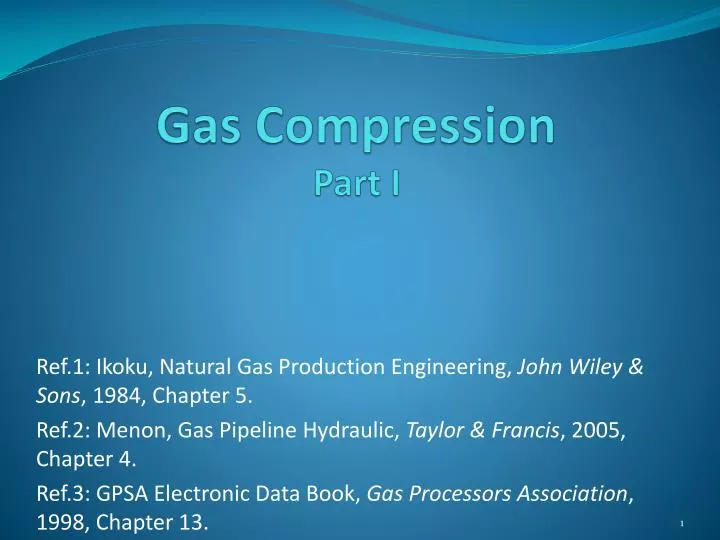 gas compression part i