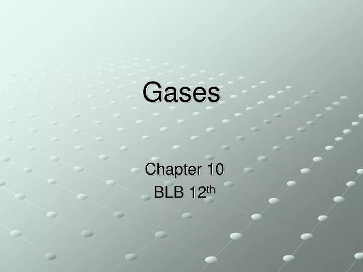 gases