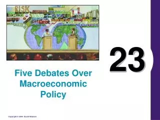 Five Debates Over Macroeconomic Policy
