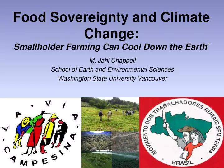 food sovereignty and climate change smallholder farming can cool down the earth