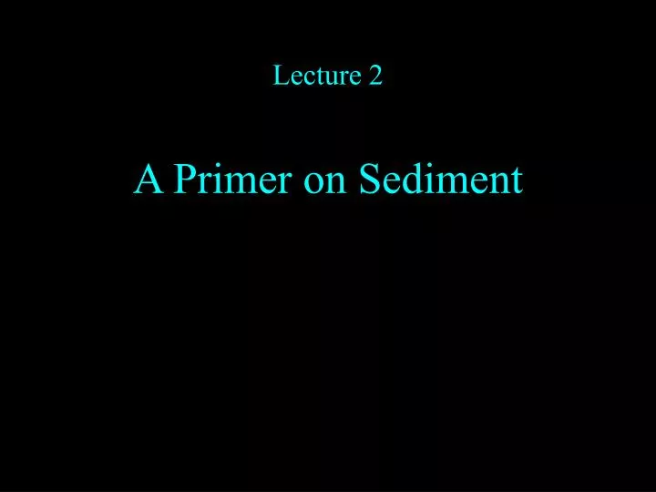 lecture 2