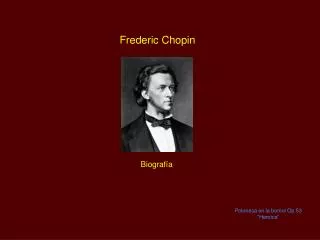 Frederic Chopin