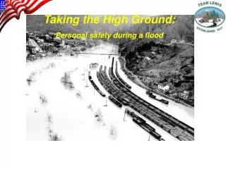Taking the High Ground: Personal safety during a flood