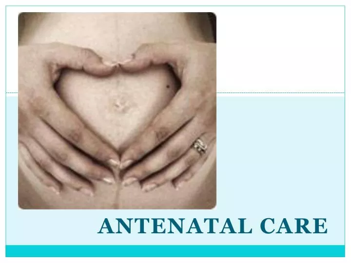 antenatal care